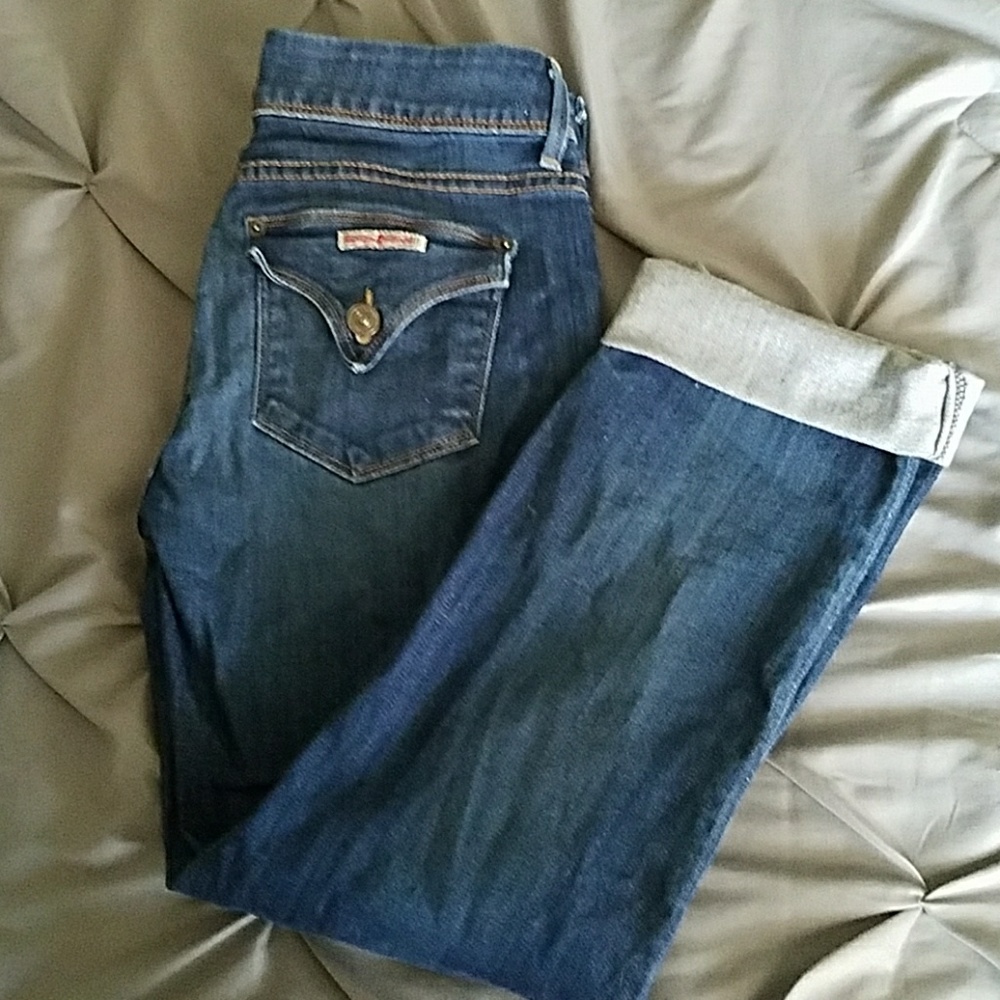 Hudson boyfriend jeans size 26